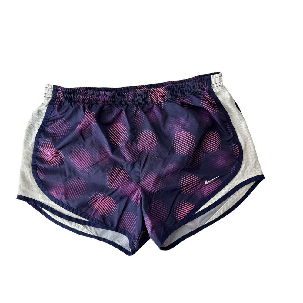 Nike Dri Fit Shorts Women Small Bred Lined Running Athleisure‎ Outdoor Gym Yoga